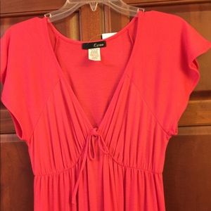 Espresso Maxi Summer dress with cute detail. BNWT